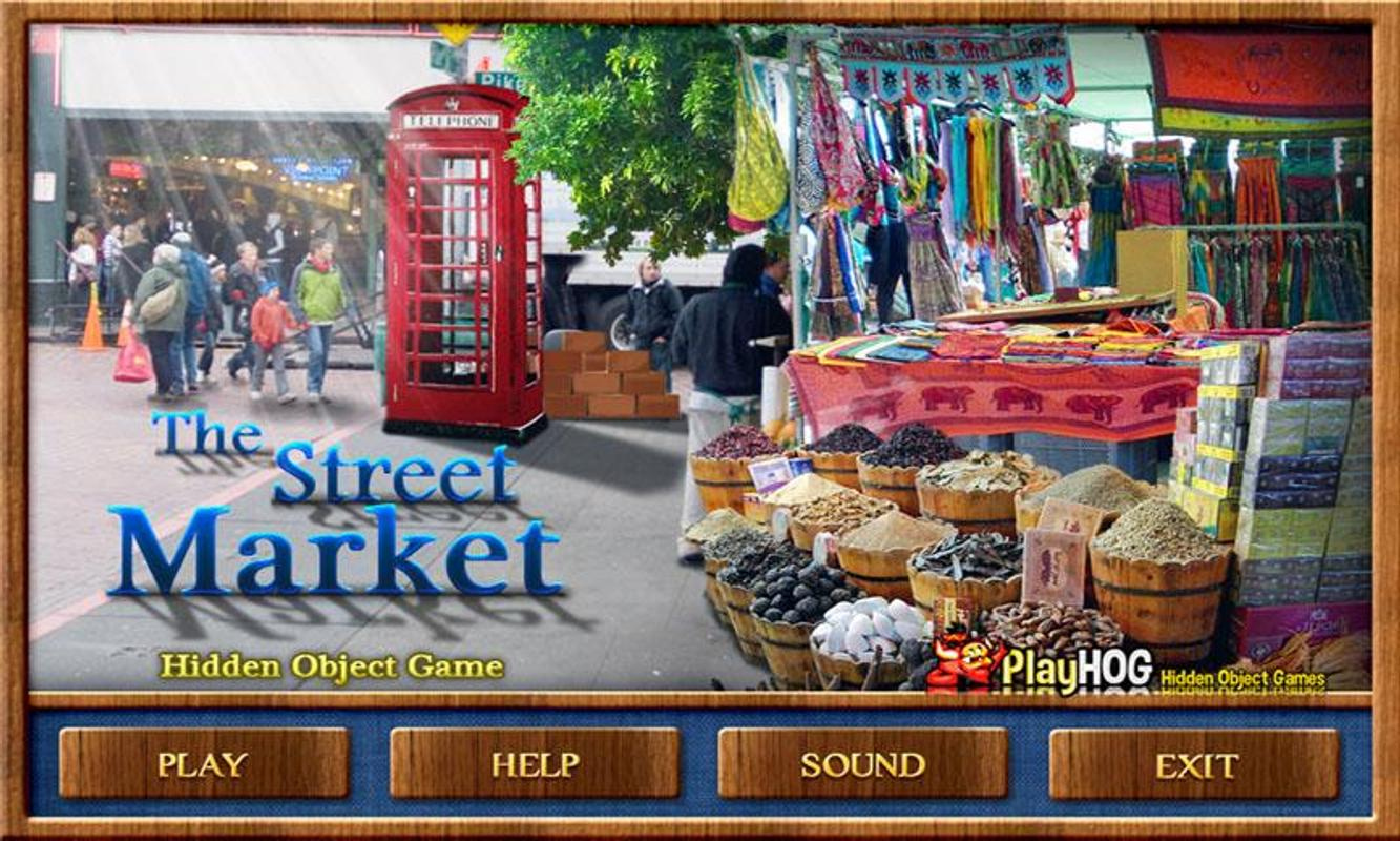  247 New Free Hidden Object Games Street Market For Android APK 