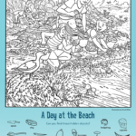 A Day At The Beach Find The Hidden Objects Kids Game Activity Kids