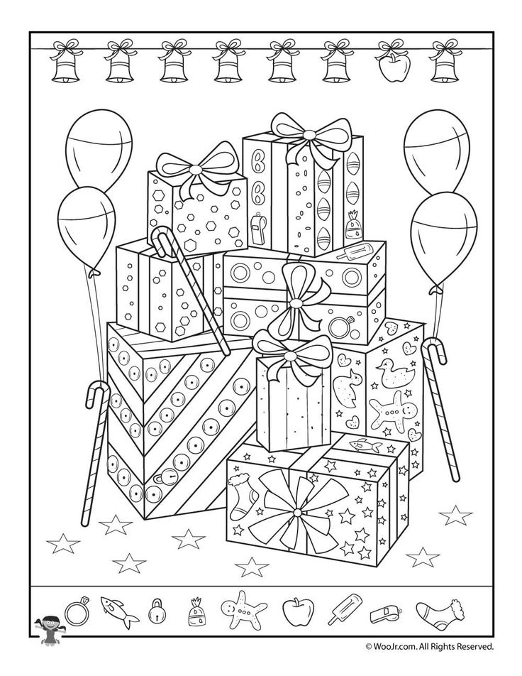 Christmas Presents I Spy Printable Woo Jr Kids Activities Hidden 