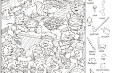 Color Material Hidden Pictures Highlights Hidden Pictures Hidden