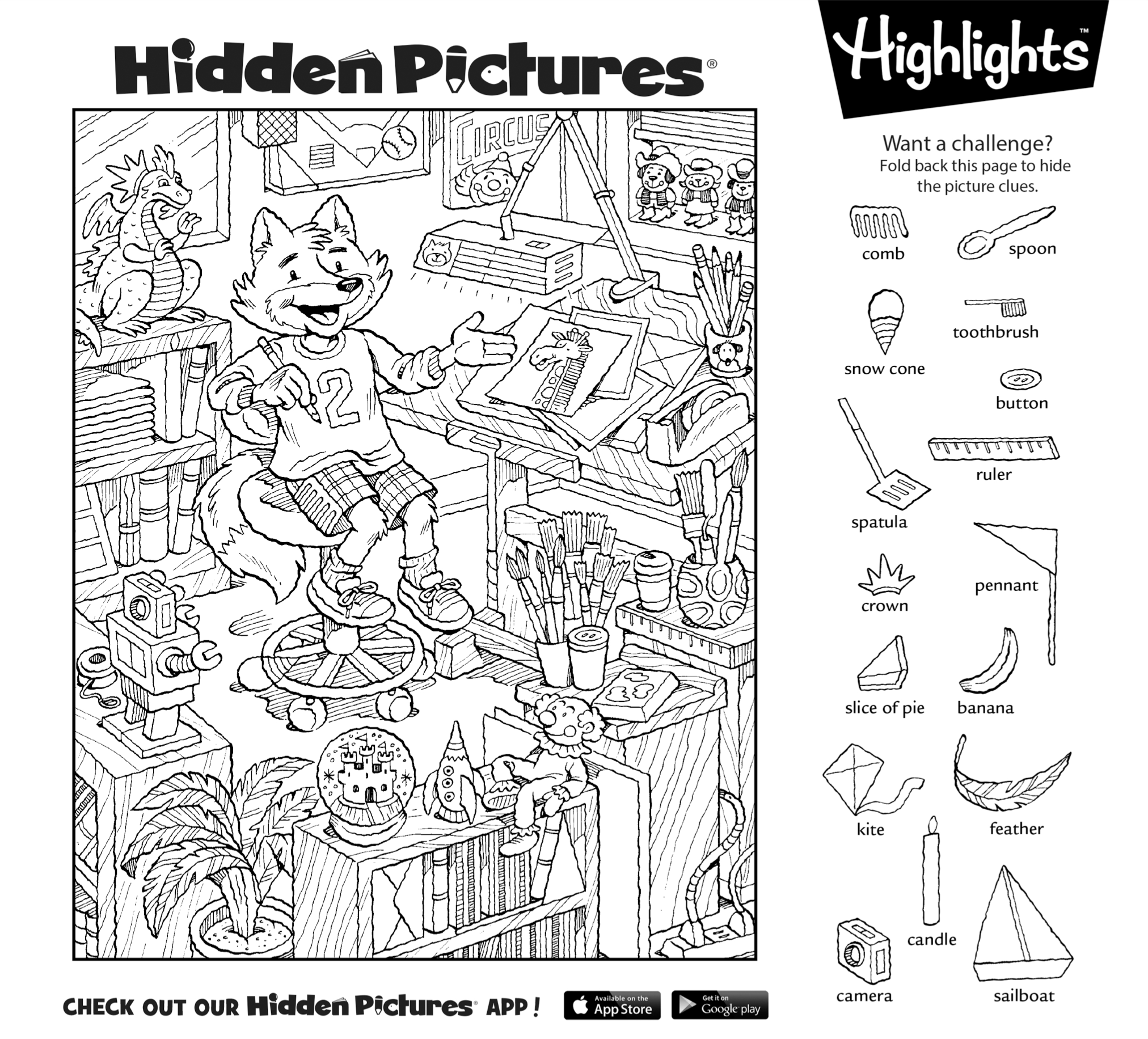 Download This Free Printable Hidden Pictures Puzzle To Share With Your 