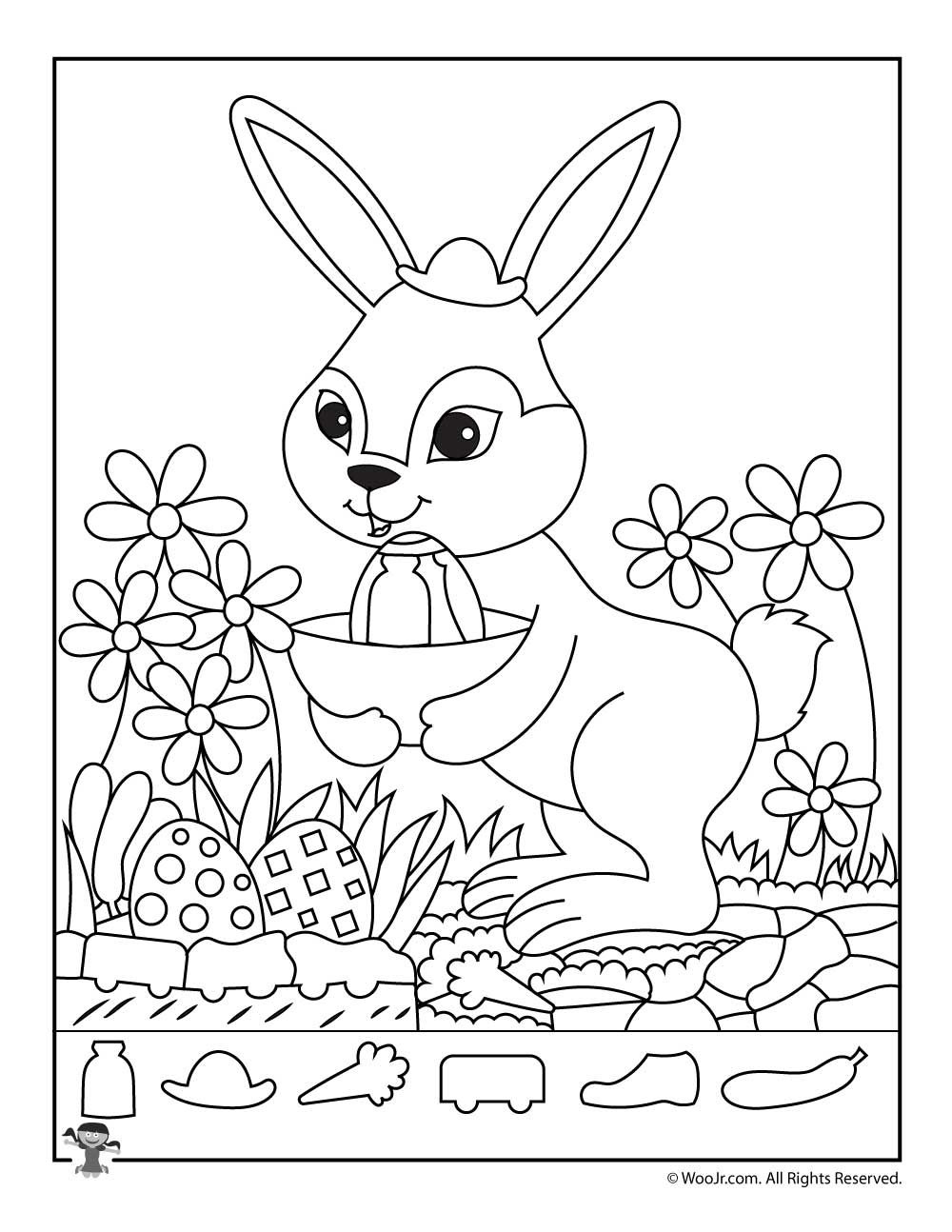 Free Printable Easter Hidden Pictures