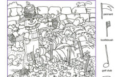 Easy And Hard Hidden Pictures Worksheet Pintable 101 Activity