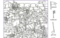 Easy And Hard Hidden Pictures Worksheet Pintable 101 Activity