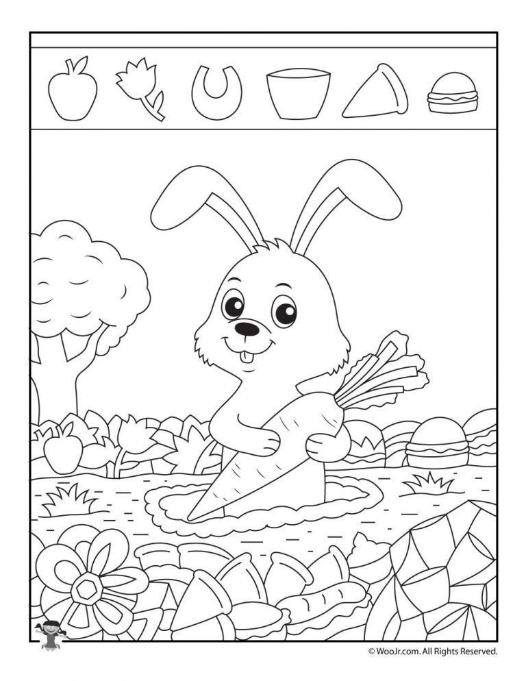 Easy Hidden Pictures With Animals Printable Activity Pages Hidden 