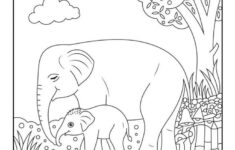 Elephant Easy Hidden Pictures Printable Woo Jr Kids Activities