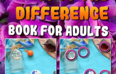 Fabulous Spot The Difference Book For Adults Picture Puzzle Books For