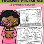 Find It Spring Hidden Picture Worksheets Mamas Learning Corner