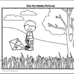 Find It Spring Hidden Picture Worksheets Mamas Learning Corner