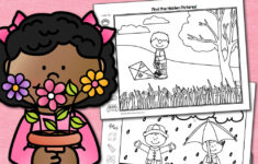 Find It Spring Hidden Picture Worksheets Mamas Learning Corner