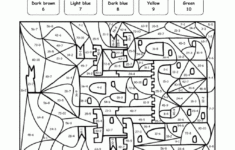 Free Math Hidden Pictures Coloring Pages Ridders Werkbladen Kastelen