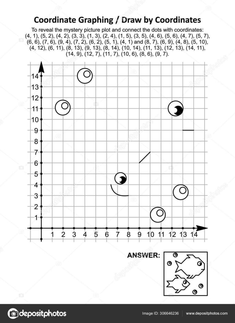 Free Printable Halloween Coordinate Graphing Pictures Worksheets ...