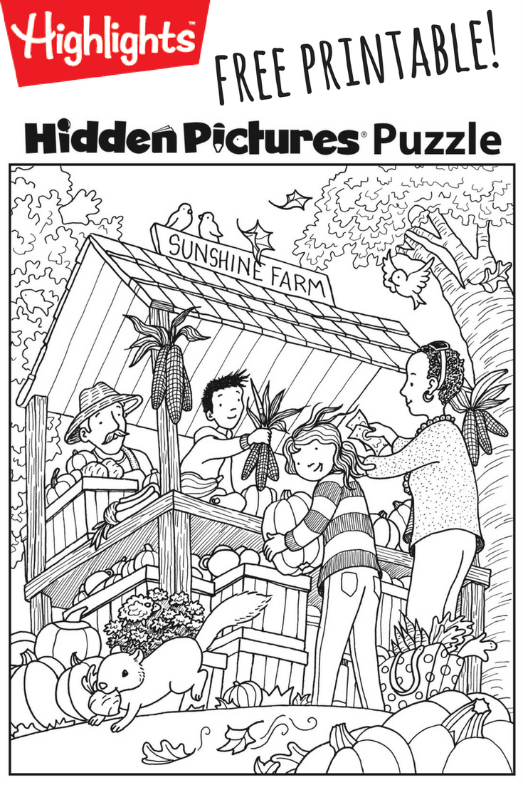 Free Printable Hidden Picture Puzzles For Adults Free Printable