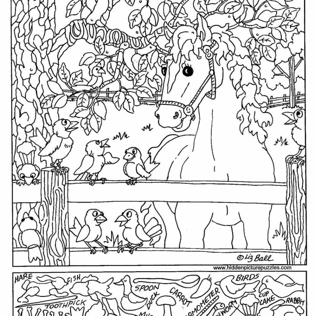 Free Printable Highlights Hidden Pictures | Hidden Pictures Printable