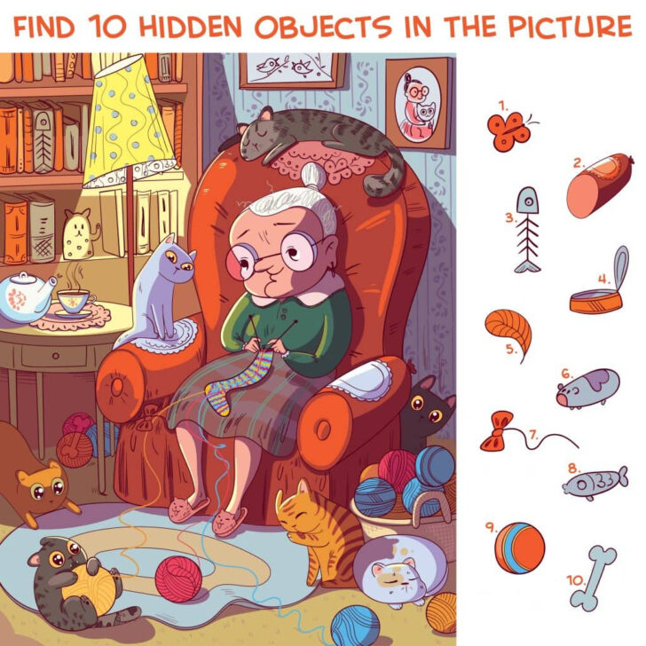 Find Hidden Objects In Pictures