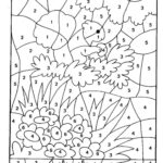 Hidden Picture Color By Number Activity Shelter