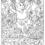 Hidden Pictures Amongst Flowers Once Again Need Pencils Hidden