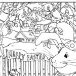Hidden Pictures Publishing Easter Hidden Picture Puzzle And Coloring Page