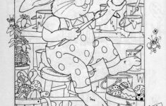 Hidden Pictures Publishing Easter Hidden Picture Puzzle Coloring Page