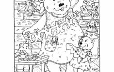 Hidden Pictures Publishing Hidden Picture Puzzle Coloring Page For