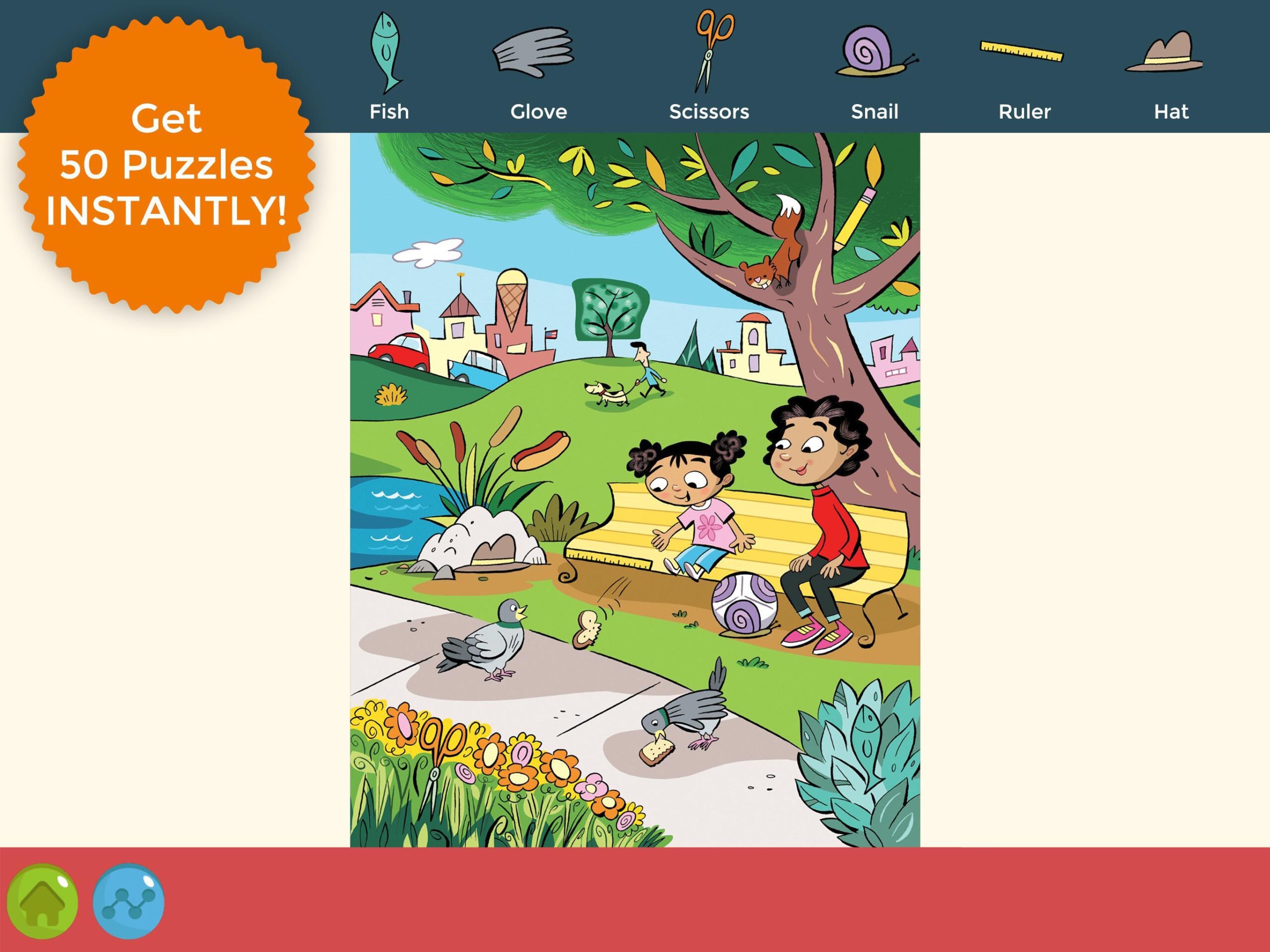 Hidden Pictures Puzzle Town Kids Learning Games For Android APK 