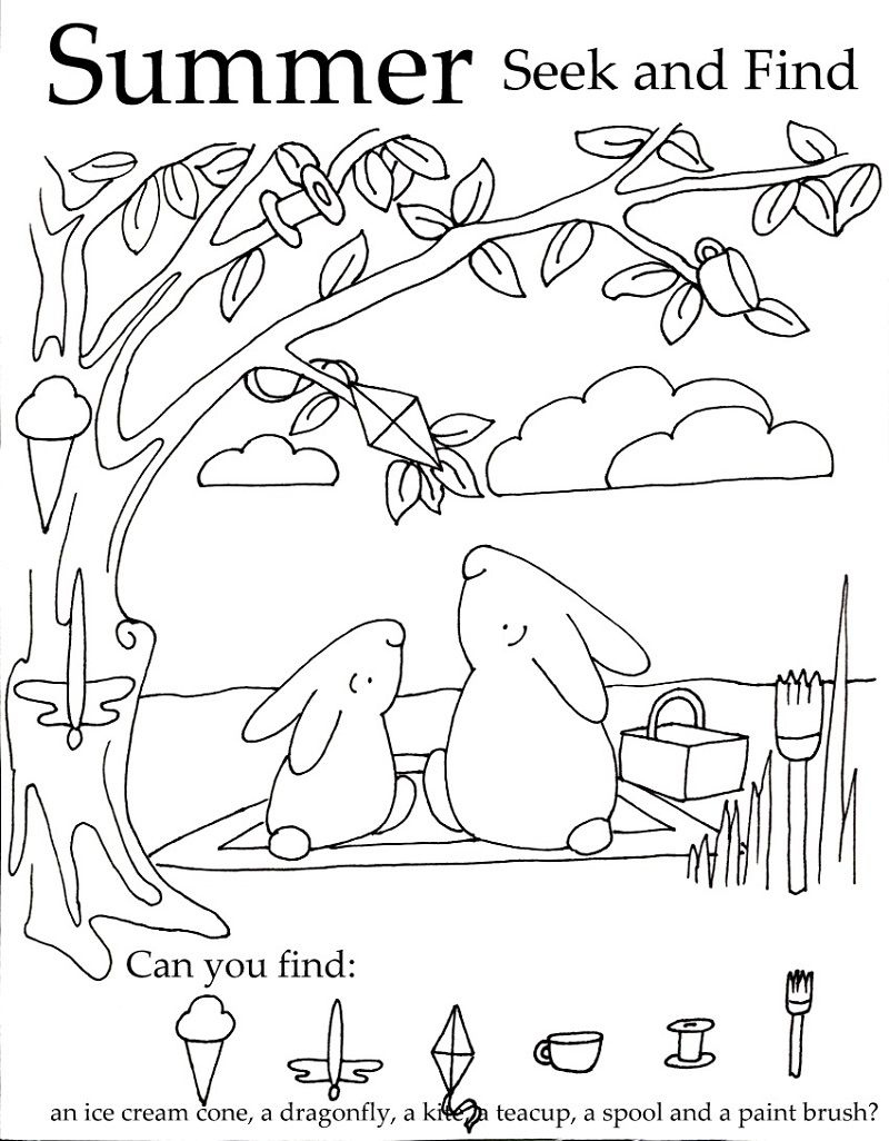 Hidden pictures worksheet printable Hidden Pictures Hidden Picture 