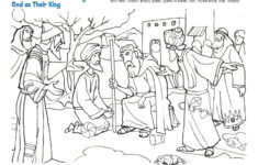 Israel Rejected God As Their King Hidden Pictures Children s Bible