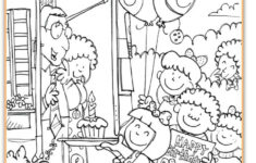 LDS Games Find And Color Bishop s Birthday Hidden Pictures