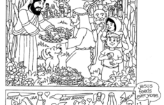 Luke 9 Hidden Pictures Sunday School Printables Sunday School Crafts