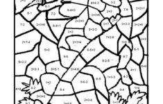 Multiplication Colouring Hidden Pictures Pdf Kidsworksheetfun