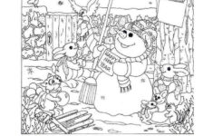 New Year s Day Hidden Picture Puzzle Coloring Page Hidden Picture