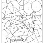 Printable Hidden Picture Color By Number 101 Activity