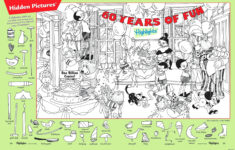 Printable Highlight Picture Hidden Objects Printable Coloring