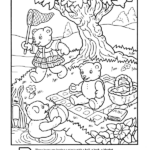 Robot Check Coloring Books Hidden Pictures Coloring Pages