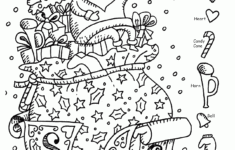 Santa s Toybag Hidden Picture Activity Hidden Pictures Christmas