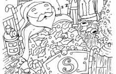 Sleepy Santa Hidden Picture
