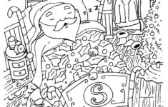 Sleepy Santa Hidden Picture Activity More Santa Fun At Http www