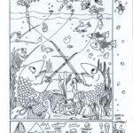 Summer Fun Hidden Picture Puzzle Coloring Page Hidden Picture