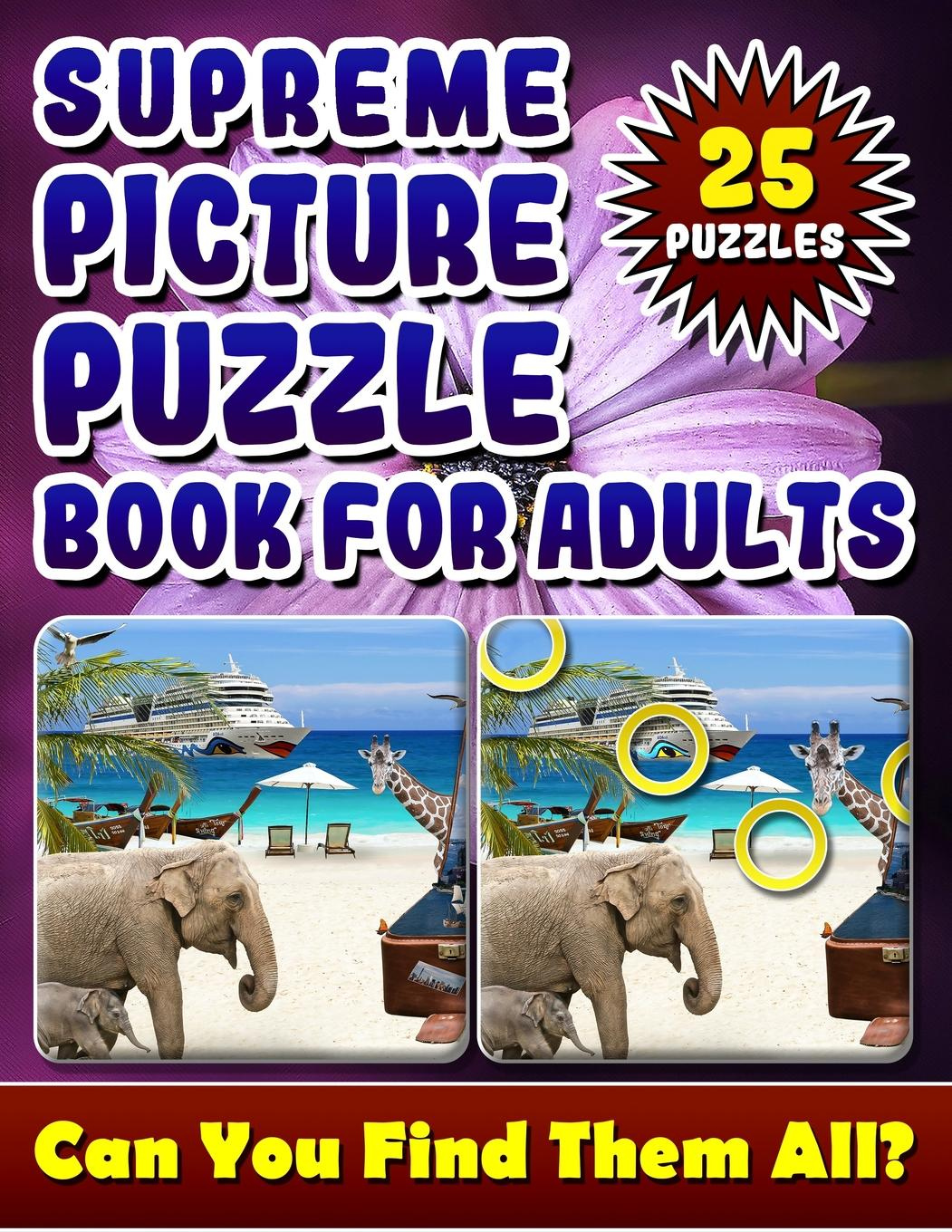 Supreme Picture Puzzle Books For Adults Hidden Picture Books For 