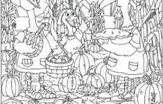 Thanksgiving Coloring Page Hidden Picture Hidden Picture Puzzles