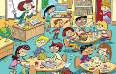 WhatsApp Puzzles Riddles Find 6 Hidden Words In Messy Classroom Picture