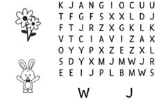 Easter Bunny Hidden Letters • Beeloo Printable Crafts And throughout Easter Bunny Hidden Pictures