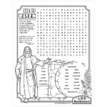Easter Crosswords Activity Page   Printable Inside Religious Easter Hidden Picture Sheet