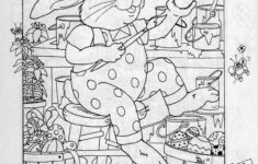Easter Hidden Picture Puzzle/Coloring Page - Worksheets Library intended for Easter Hidden Picture Printables