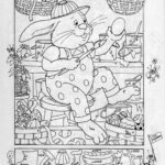 Easter Hidden Picture Puzzle/Coloring Page   Worksheets Library Throughout Easter Hidden Pictures Highlights