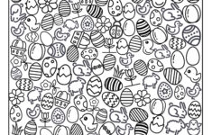 Free Printable I Spy Easter Activity - Paper Trail Design with regard to Free Printable Hidden Pictures Easter