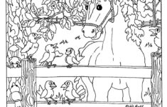 Hidden Pictures Page - Print Your Hidden Pictures Horse Birds Page with Hidden Pictures Printable Easter
