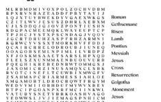 Holy Week Hidden Words • Beeloo Printable Crafts And Activities for Religious Easter Hidden Picture Search