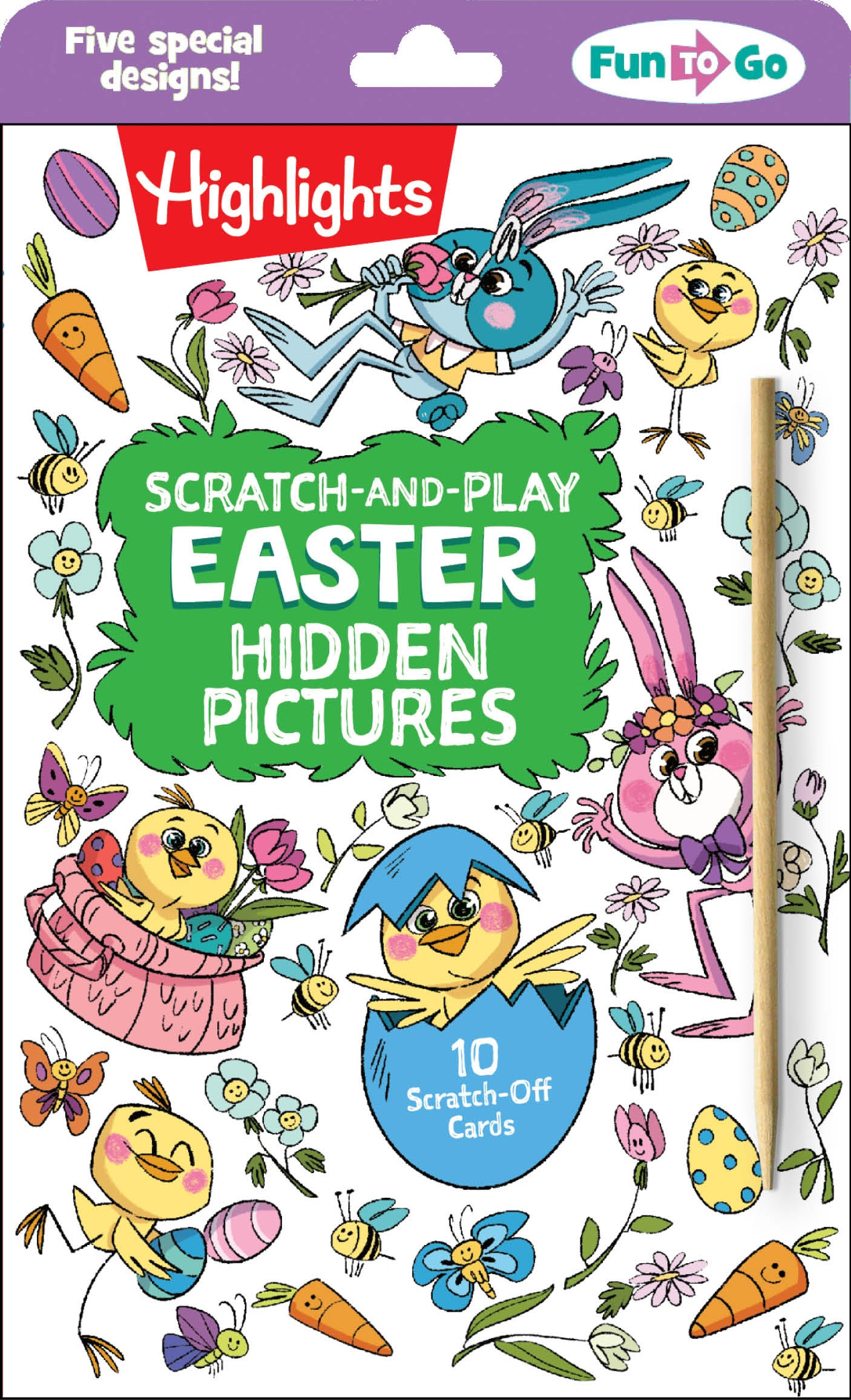 Scratch-And-Play Easter Hidden Pictureshighlights - Penguin pertaining to Easter Hidden Pictures Highlights