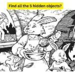 1 Minute Brain Teaser: 3 Objects & 2 Animals! Only 0.1% Of Genius Pertaining To Hidden Pictures In Other Pictures